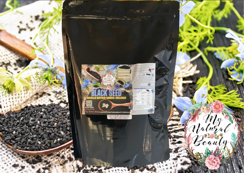 BLACK SEED- 2kg (2x 1kg) Nigella Sativa Seeds- Kalonji- 2x 1kg Bags. Australia