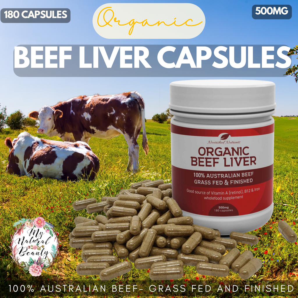 Beef Liver. Benefits. Beef Liver Capsules online Australia