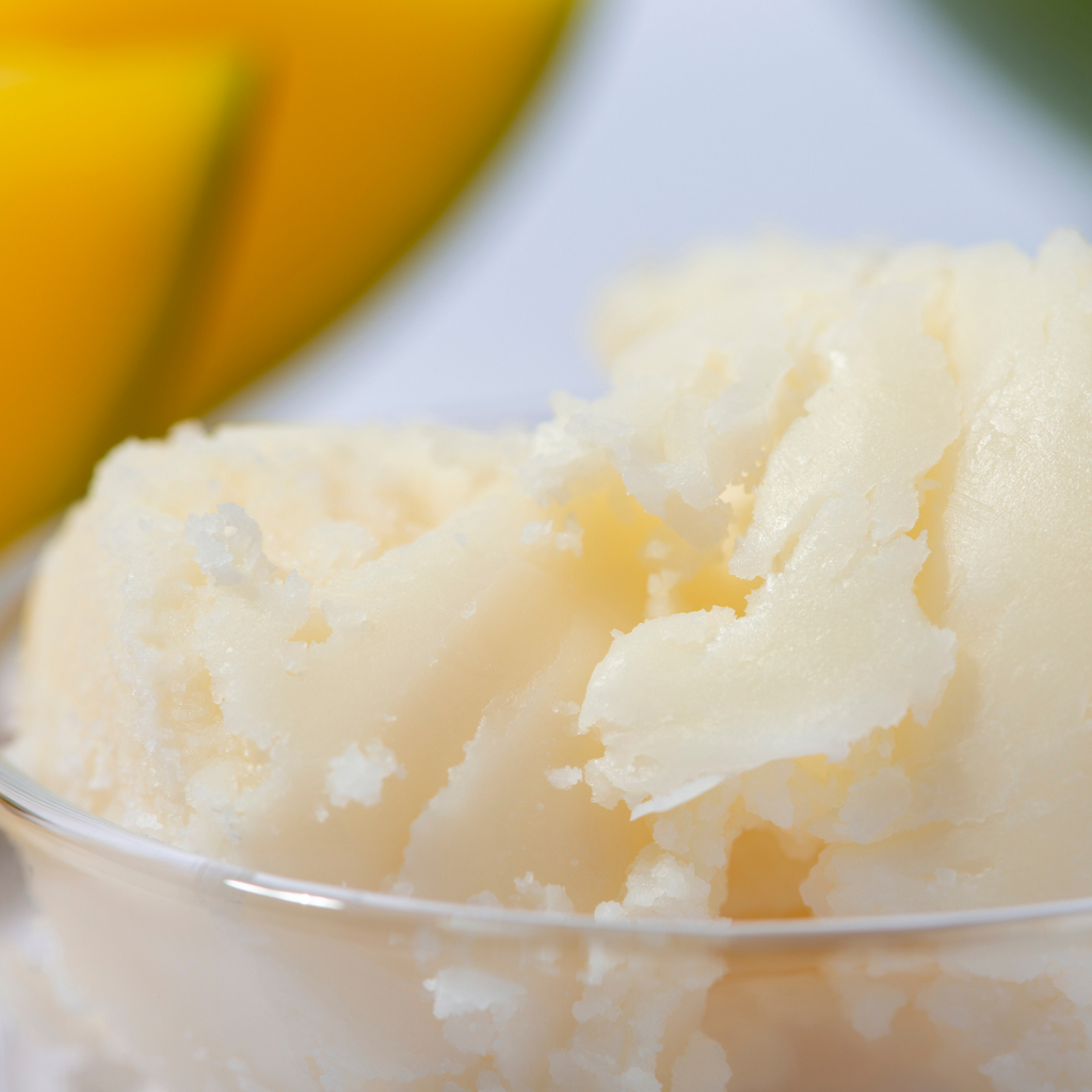 100% Pure Raw, Unrefined Mango Butter- 454g    Sky Organics, Mango Butter, Raw & Unrefined, 16 oz (454 g) Australia.