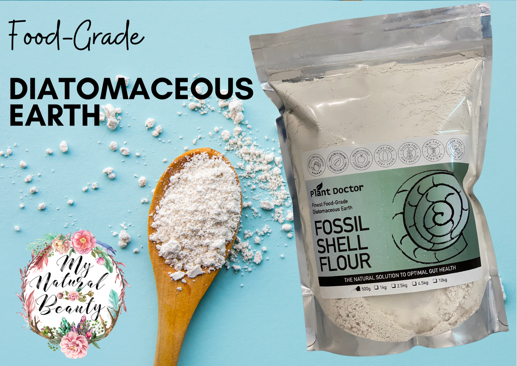    Perma-Guard Fossil Shell Flour ® Food Grade pure Diatomaceous Earth - 100% Pure, organic and comes from fresh water. 500g