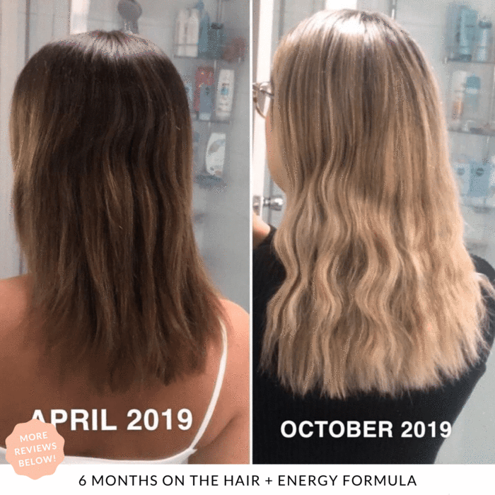 Results 6 months on JS Health Hair + Energy