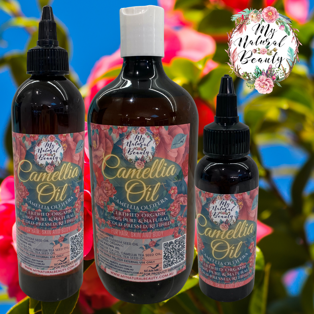 Camellia Oil- Certified Organic Camellia Oleifera Certified  Organic   I    100% Pure & Natural   I  Cold-Pressed, Refined