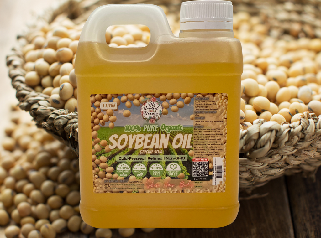  100% Pure Organic Soybean Oil- 1 Litre  PREMIUM COLD-PRESSED ORGANIC SOYBEAN OIL. Cold-Pressed- Refined- Non-GMO. Buy Online Australia