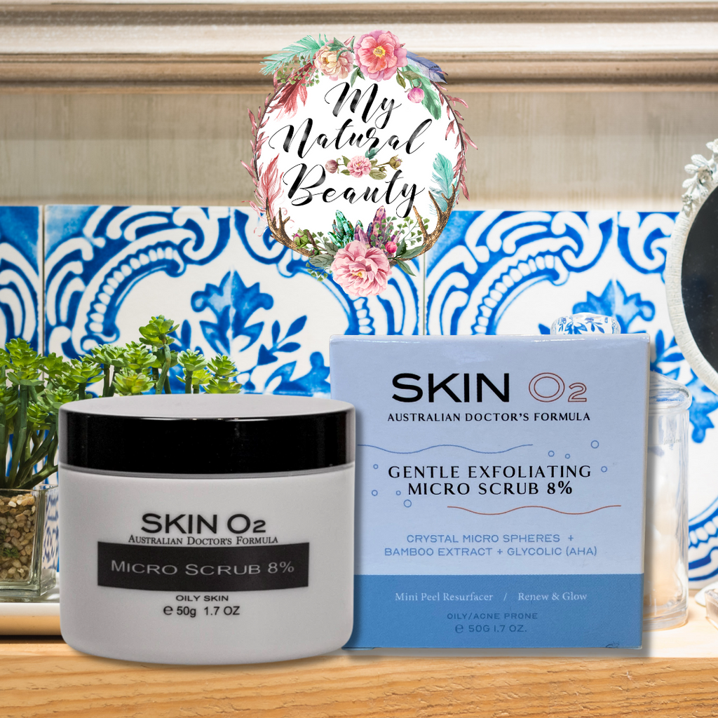  Skin O2 MICRO SCRUB EXFOLIATOR 8% - 50g    Skin O2 MICRO SCRUB EXFOLIATOR 8%    Skin O2- AUSTRALIAN DOCTOR'S FORMULA