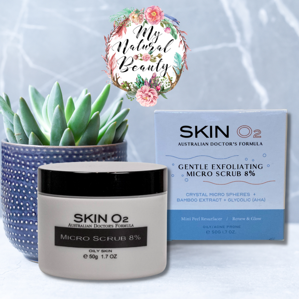  Skin O2 MICRO SCRUB EXFOLIATOR 8% - 50g    Skin O2 MICRO SCRUB EXFOLIATOR 8%    Skin O2- AUSTRALIAN DOCTOR'S FORMULA