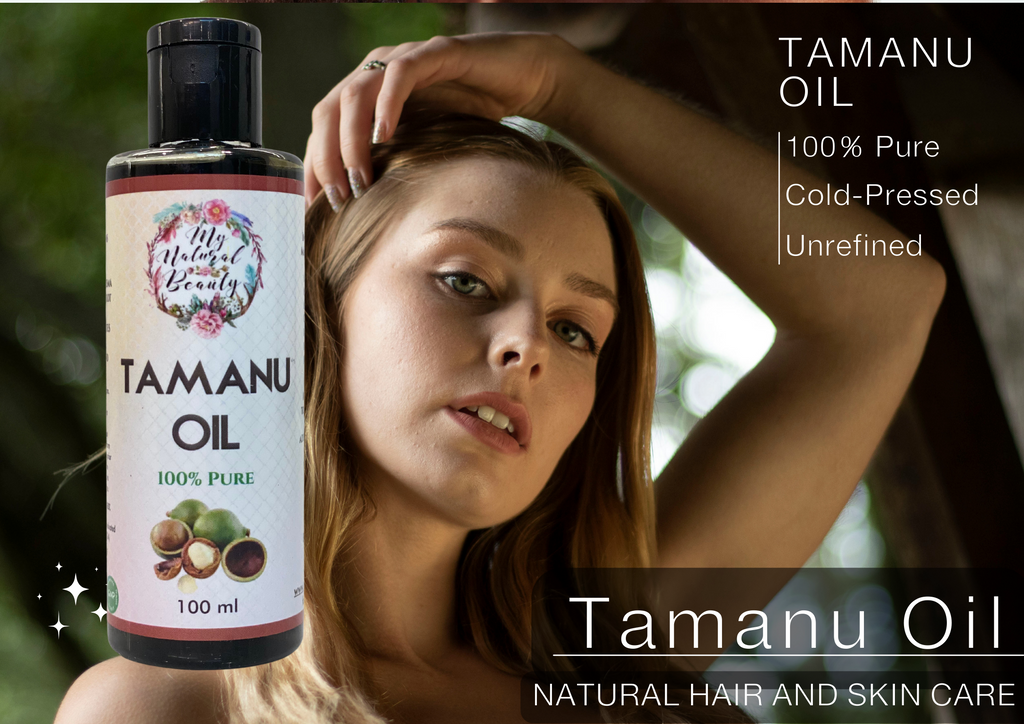 Tamanu Oil is unique and promotes the formation of new skin tissue like no other oil, consequently healing the skin and speeding up the growth of healthy skin. An important beneficial quality of Tamanu Oil is its ability to penetrate all three layers of the skin (epidermis, dermis, and subcutaneous). Because of this special ability, Tamanu oil helps to push your other anti-aging and skincare products into your skin so they may be more effective. Hair Growth oil. Natural hair growth remedy