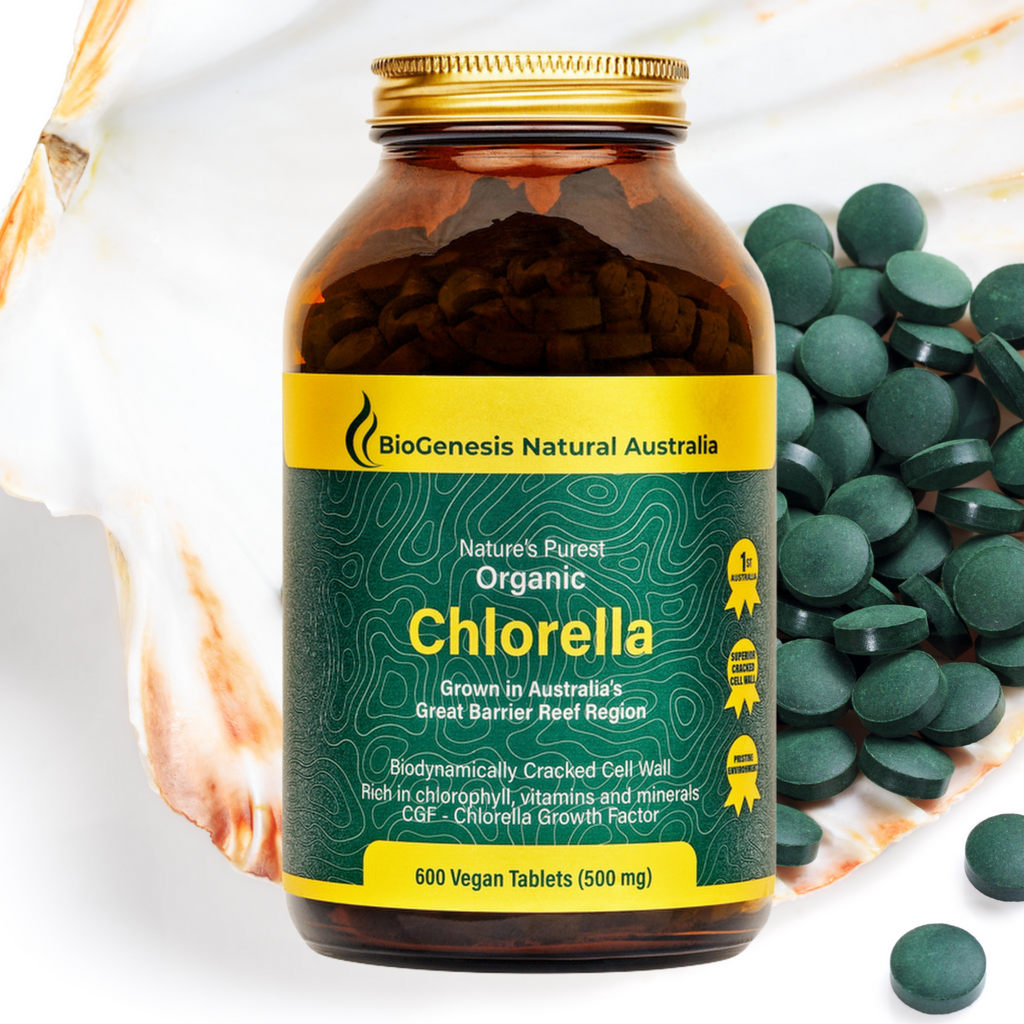 The best Chlorella tablets Australia.BioGenesis Natural Australia