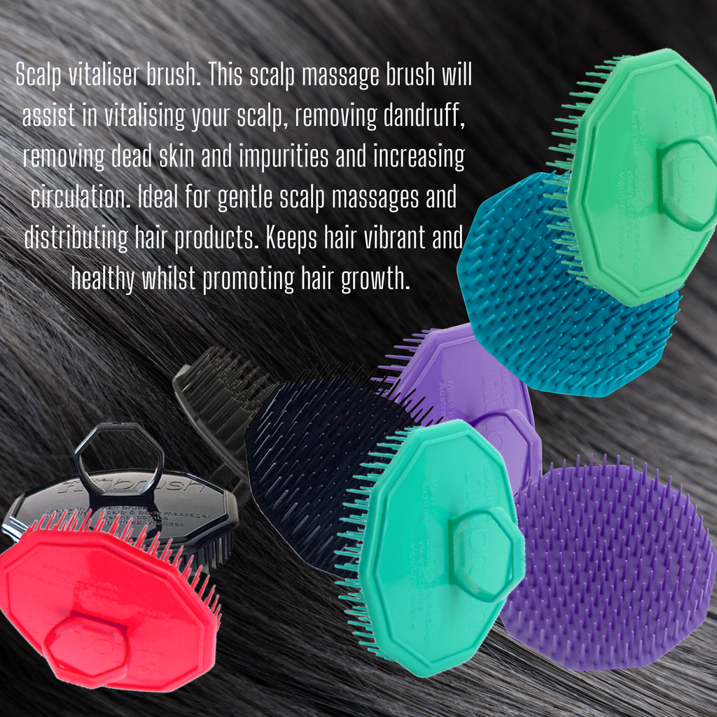 Nubrush Nu Brush - Scalp vitaliser, dandruff remover, body massager | My ...