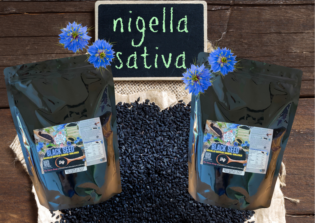 BLACK SEED- 2kg (2x 1kg) Nigella Sativa Seeds- Kalonji- 2x 1kg Bags. Buy Bulk Black Seed Australia
