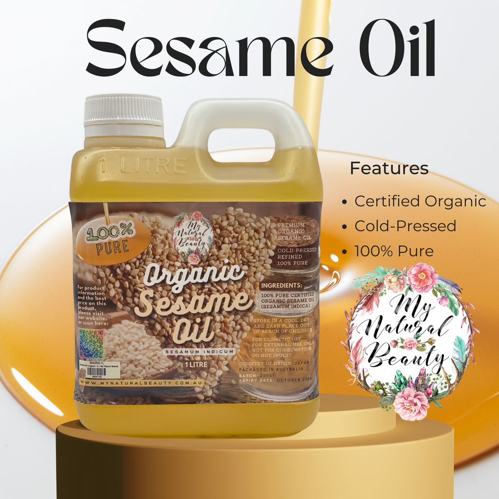 Sesame Oil- Organic- 1L