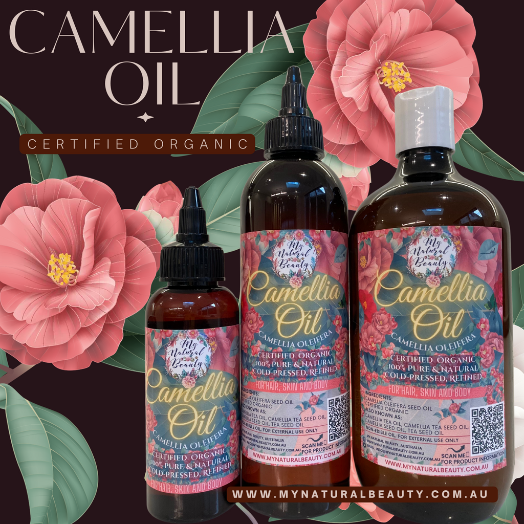 Camellia Oil- Certified Organic Camellia Oleifera Certified  Organic   I    100% Pure & Natural   I  Cold-Pressed, Refined