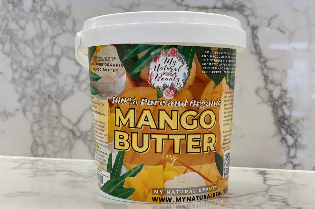 Ingredients:   100% Pure Organic Mango Butter (Organic Mangifera Indica Seed Butter)