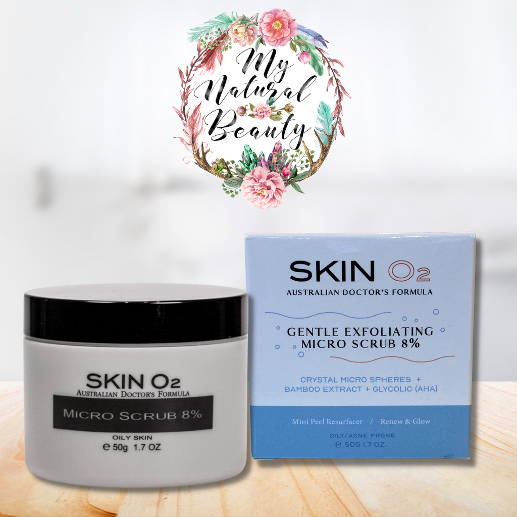  Skin O2 MICRO SCRUB EXFOLIATOR 8% - 50g    Skin O2 MICRO SCRUB EXFOLIATOR 8%    Skin O2- AUSTRALIAN DOCTOR'S FORMULA
