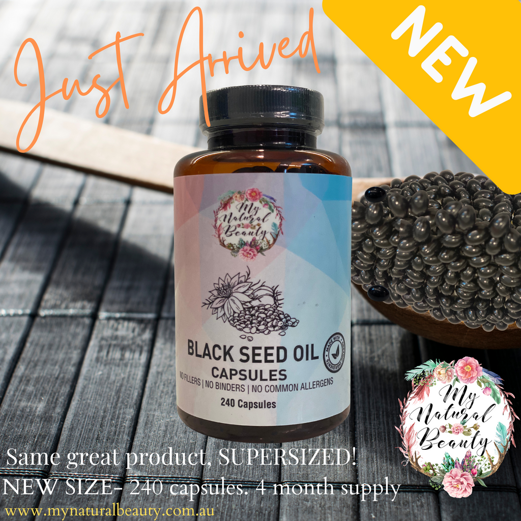 BLACK SEED OIL CAPSULES- 240 Capsules- 4 months supply   100% PURE AND NATURAL ORGANIC BLACK SEED OIL CAPSULES (NIGELLA SATIVA OIL) (COLD-PRESSED). Buy  Black Seed Oil Australia. Sydney. 240 capsules. Bulk size