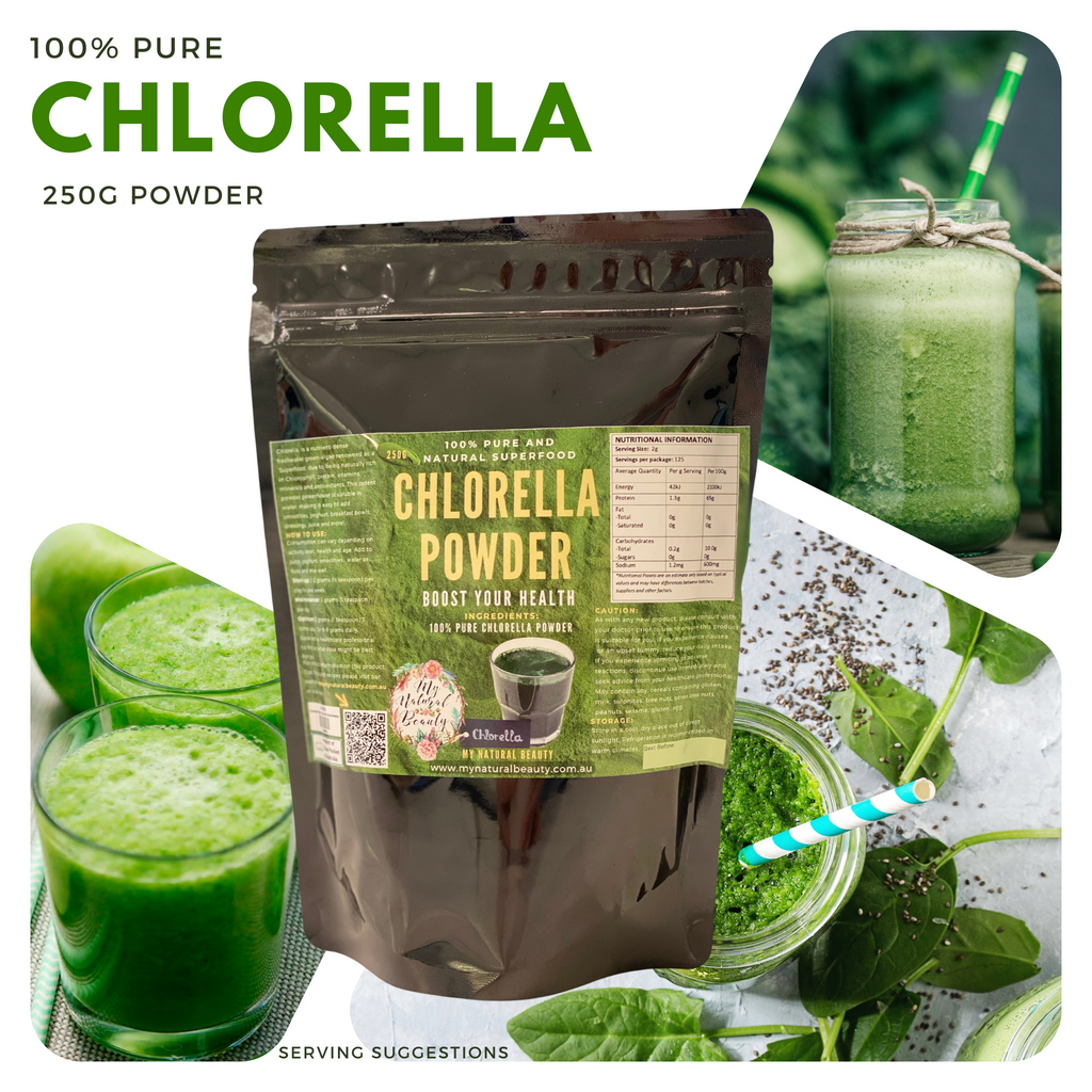 Chlorella Powder 250g Buy Chlorella Powder online at My Natural