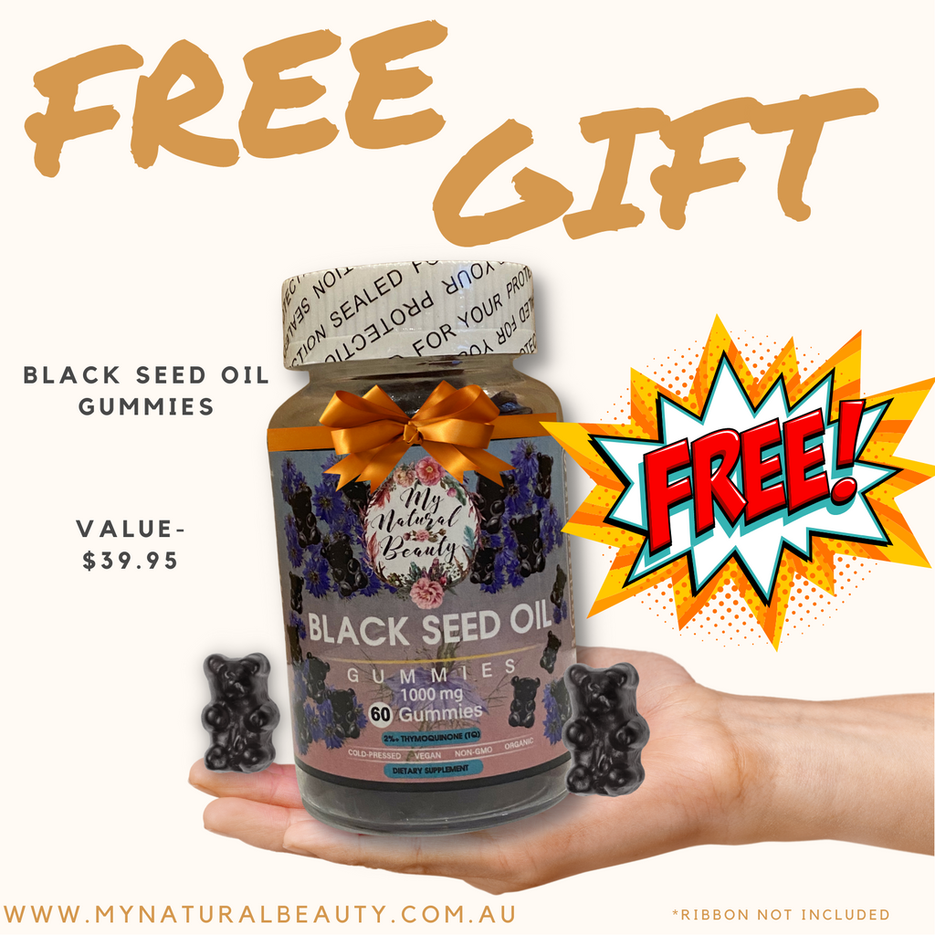 BLACK SEED OIL CAPSULES (240 caps) and RECEIVE A FREE BLACK SEED OIL GUMMIES (60 Gummies) (Free Gift Value- $39.95)