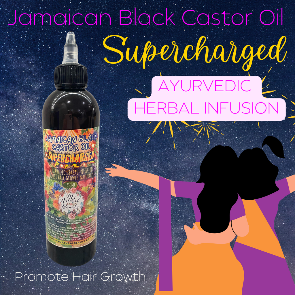 Jamaican Black Castor Oil SUPERCHARGED - Ayurvedic Herbal Infusion 250ml