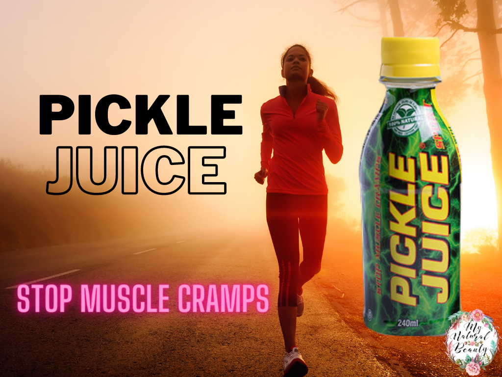 Buy Pickle Juice Australia. My Natural Beauty.Pickle Juice uses a proprietary grain and blend of vinegar that blocks that nerve signal being sent from brain to muscle. Not only will Pickle Juice stop you from cramping immediately, but it will help you recover with our blend of vitamins and minerals.