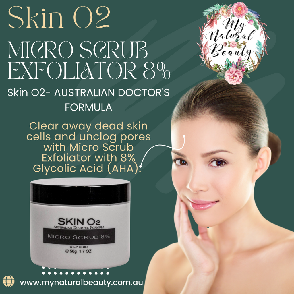 Skin O2 MICRO SCRUB EXFOLIATOR 8% - 50g. Buy online. On Sale. FREE shipping over $60.00