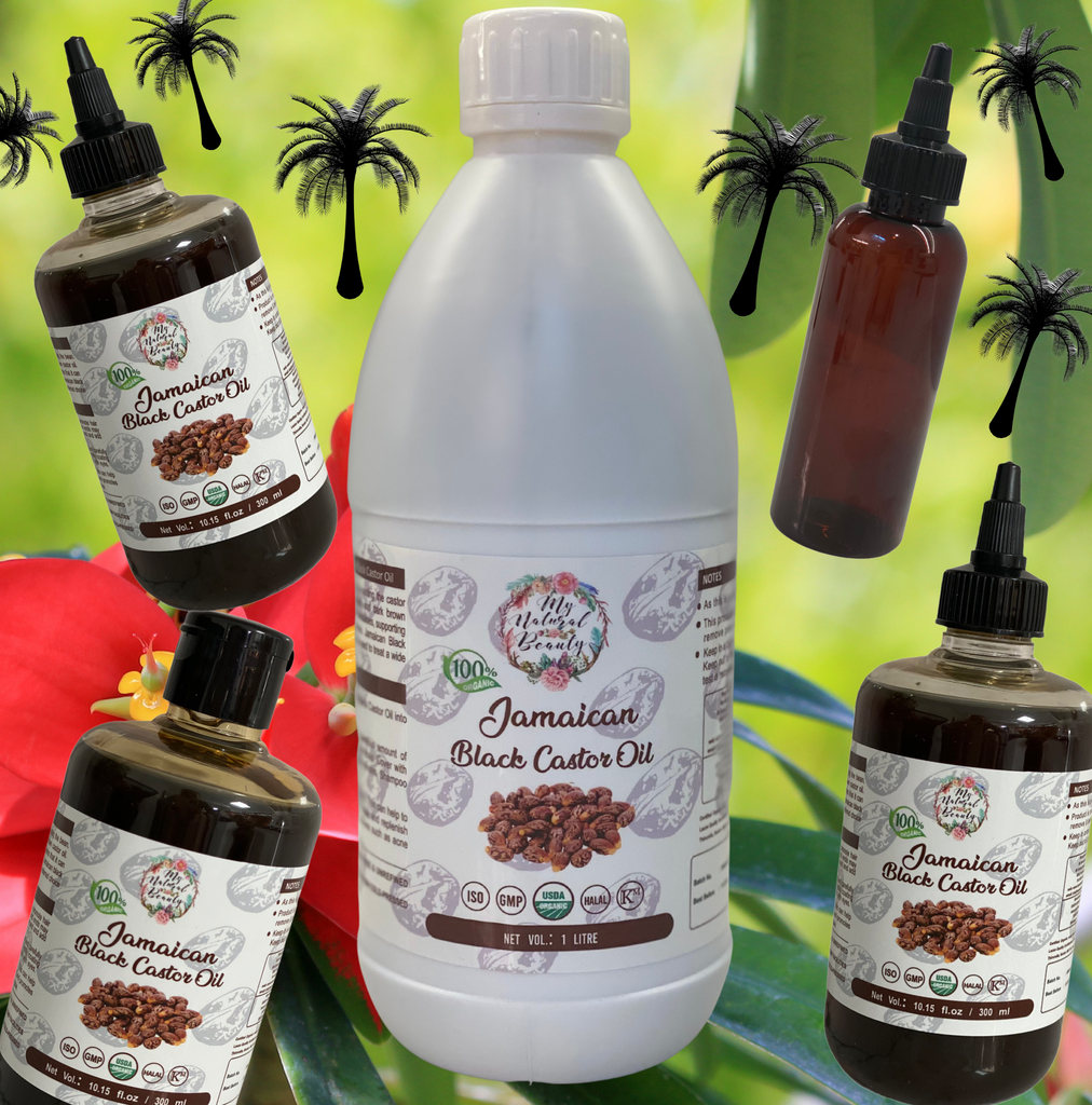 FOR SKIN:   Apply Jamaican Black Castor Oil directly to the skin daily. This can help to maintain moisture in the skin, is anti-aging and promotes clearer, brighter skin with a natural, youthful glow. 1-2 drops of Jamaican Black Castor Oil can also be added into your lotions, creams and other skin care. 