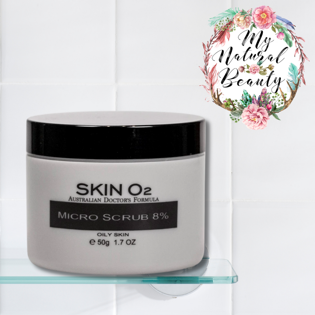  Skin O2 MICRO SCRUB EXFOLIATOR 8% - 50g    Skin O2 MICRO SCRUB EXFOLIATOR 8%    Skin O2- AUSTRALIAN DOCTOR'S FORMULA