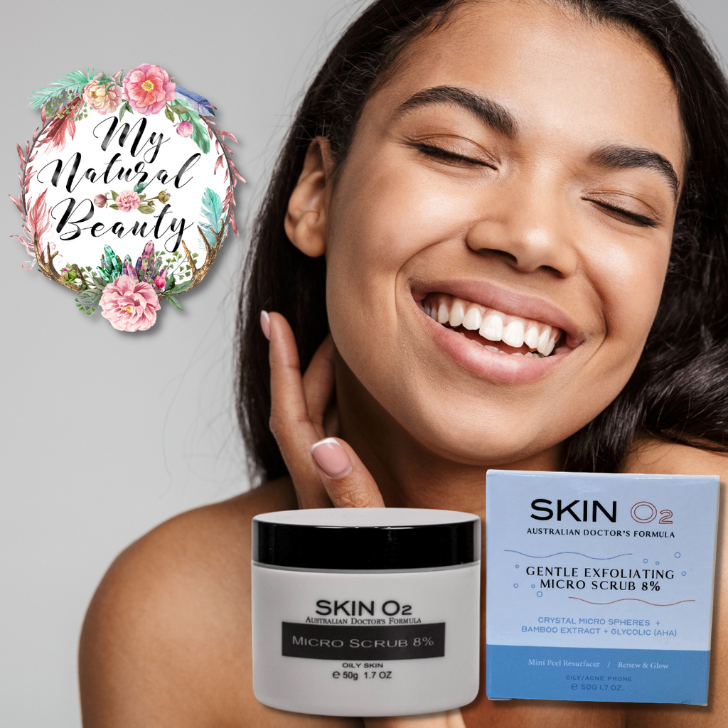 Skin O2 Cosmetics Skin O2 MICRO SCRUB EXFOLIATOR 8% TWIN PACK On Sale MY NATURAL BEAUTY ...