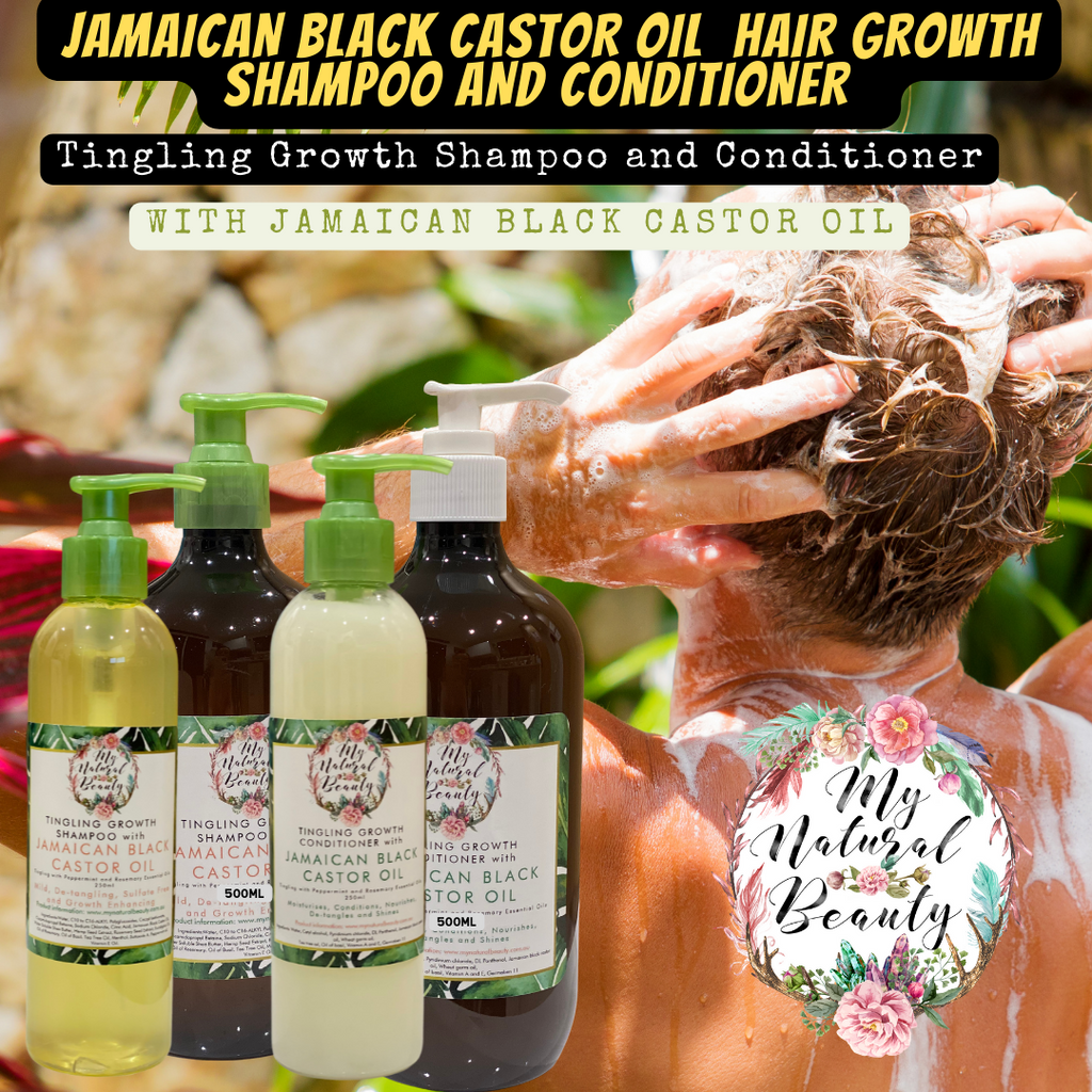 Jamaican Black Castor Oil Shampoo and conditioner. Jamaican Black Castor Oil Australia.