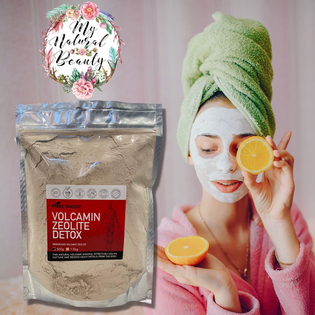 MASK  In micronised form, zeolite makes a wonderful cleansing mask. Mix 1 tablespoon of zeolite powder with 2 tablespoons of water to form a paste. Slather it on your face and leave it for up to an hour. It will deep cleanse your pores and help heal any existing blemishes.