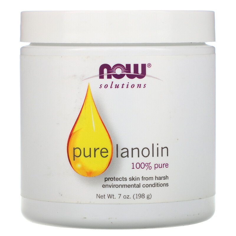 Now Foods, Solutions, Pure Lanolin, 7 oz (198 g) x 2. TWIN PACK. Buy online Australia.