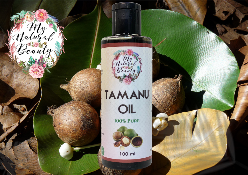100% Pure Tamanu Oil – 100ml   Calophyllum Inophyllum (Tamanu) Seed Oil     The Ultimate Skin Healing Oil     INGREDIENTS: 100% Pure Calophyllum Inophyllum (Tamanu) Seed Oil  Cold-Pressed and made with Organic ingredients  BOTANICAL NAME:  Calophyllum Inophyllum (Tamanu) Seed Oil