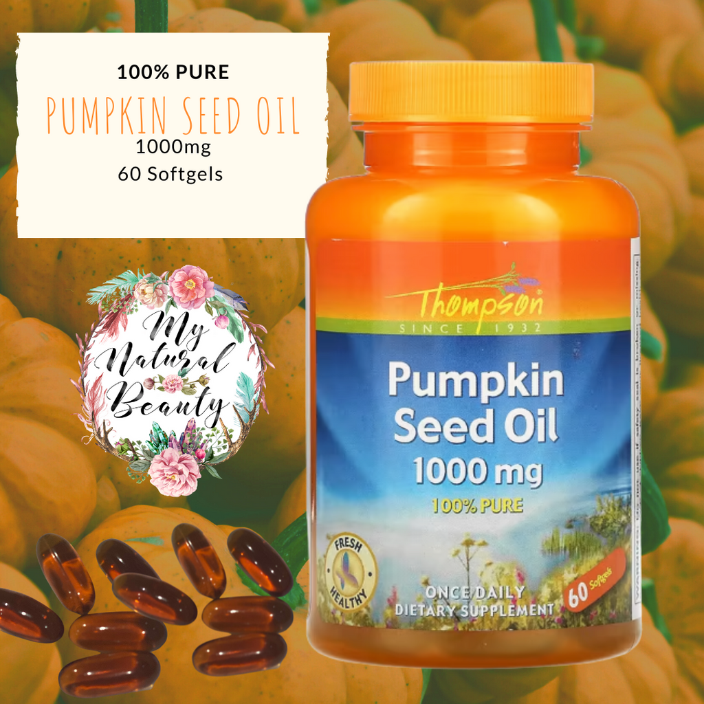  Pumpkin Seed Oil Capsules 1000mg- 100% Pure   Once Daily Supplement- 60 Softgels  Thompson, Pumpkin Seed Oil, 1000 mg, 60 Softgels Buy online Australia