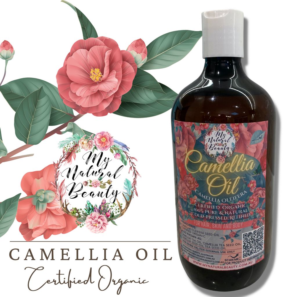 Camellia Oil- Certified Organic Camellia Oleifera Certified  Organic   I    100% Pure & Natural   I  Cold-Pressed, Refined