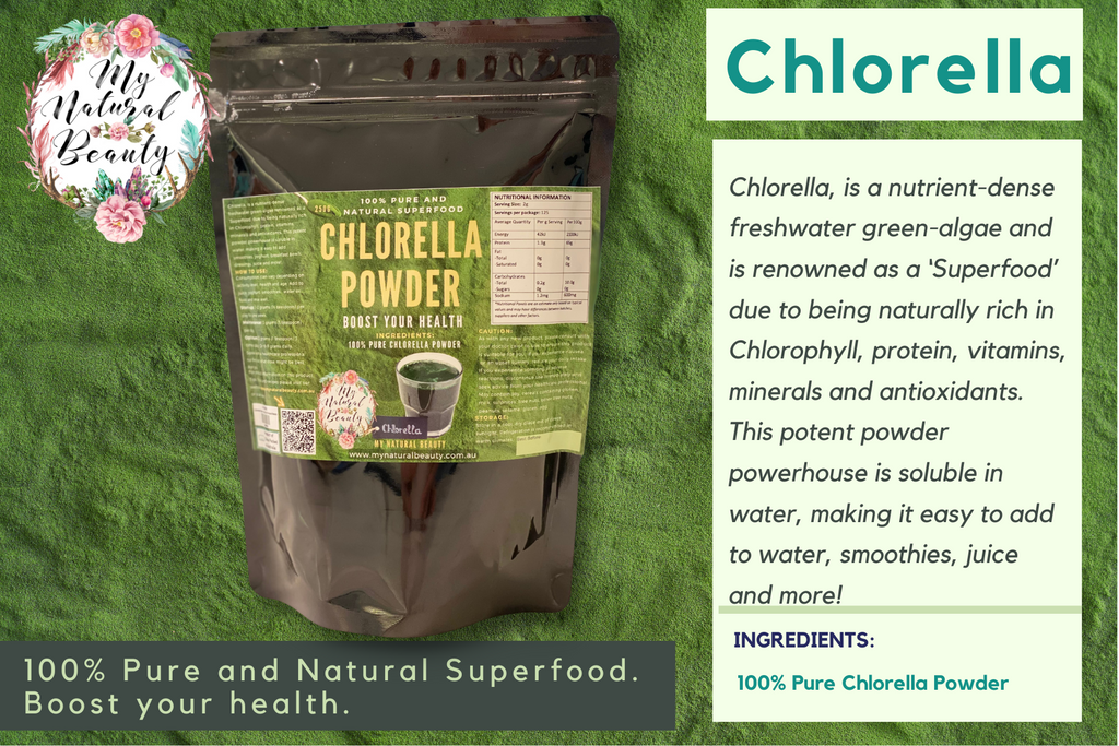 Buy Pure Chlorella powder Australia at My Natural Beauty. 