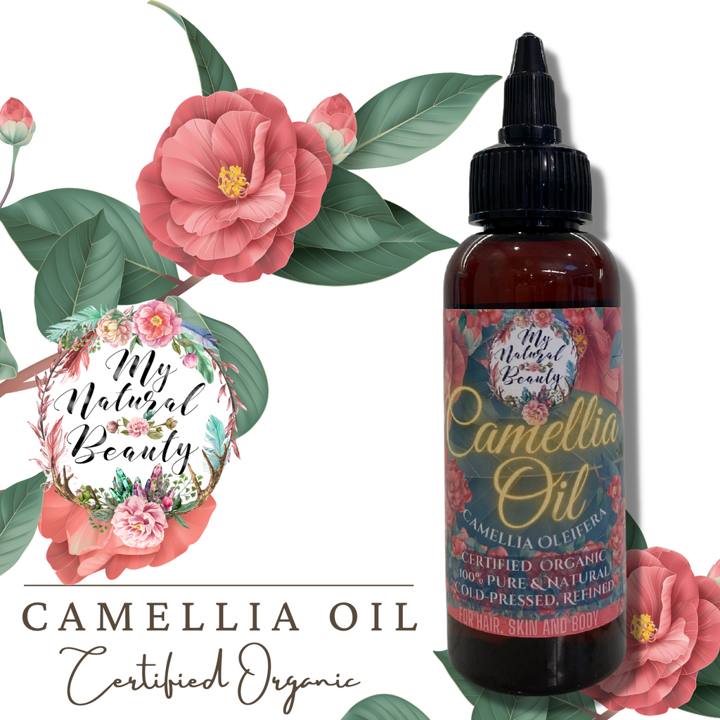Camellia Oil- Certified Organic Camellia Oleifera Certified  Organic   I    100% Pure & Natural   I  Cold-Pressed, Refined