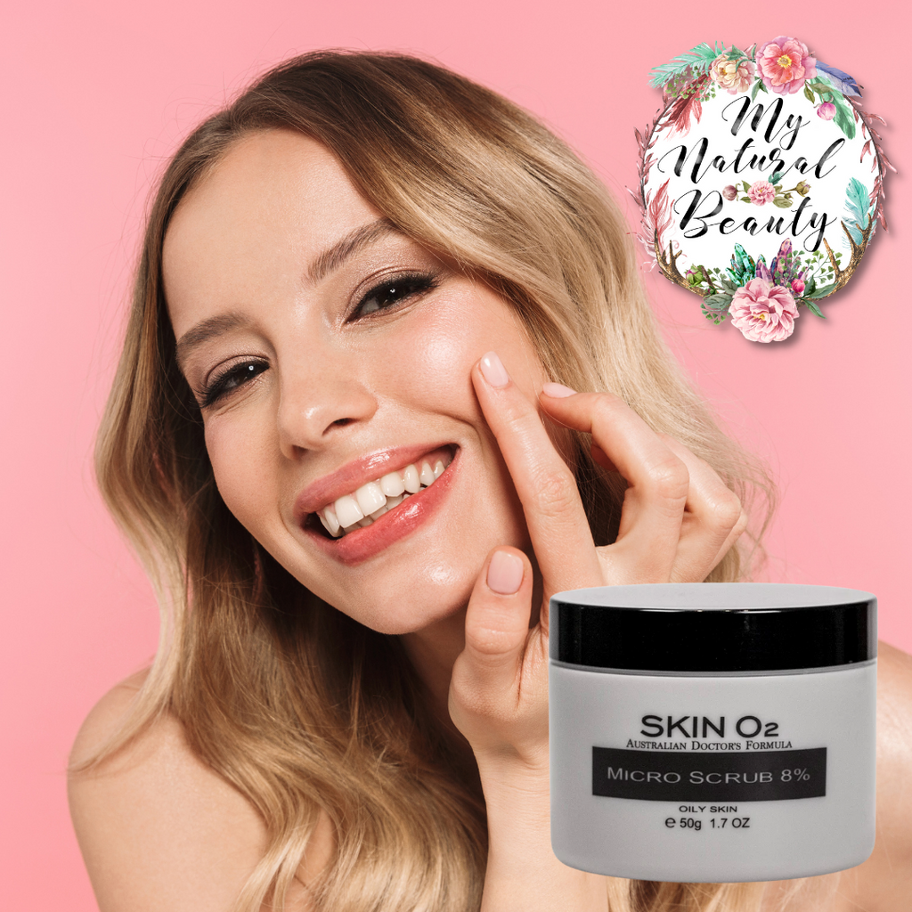 Skin O2 MICRO SCRUB EXFOLIATOR 8%    Skin O2- AUSTRALIAN DOCTOR'S FORMULA   Clear away dead skin cells and unclog pores with our Micro Scrub Exfoliator with 8% Glycolic Acid (AHA). 