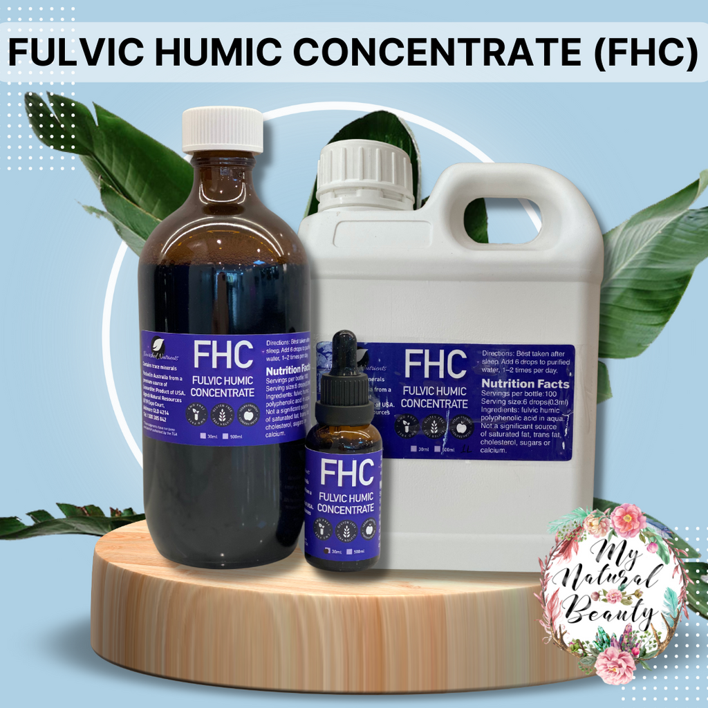 Buy FULVIC HUMIC CONCENTRATE (FHC) Premium American Leonardite source. High Analysis Humic Fulvic Concentrate.