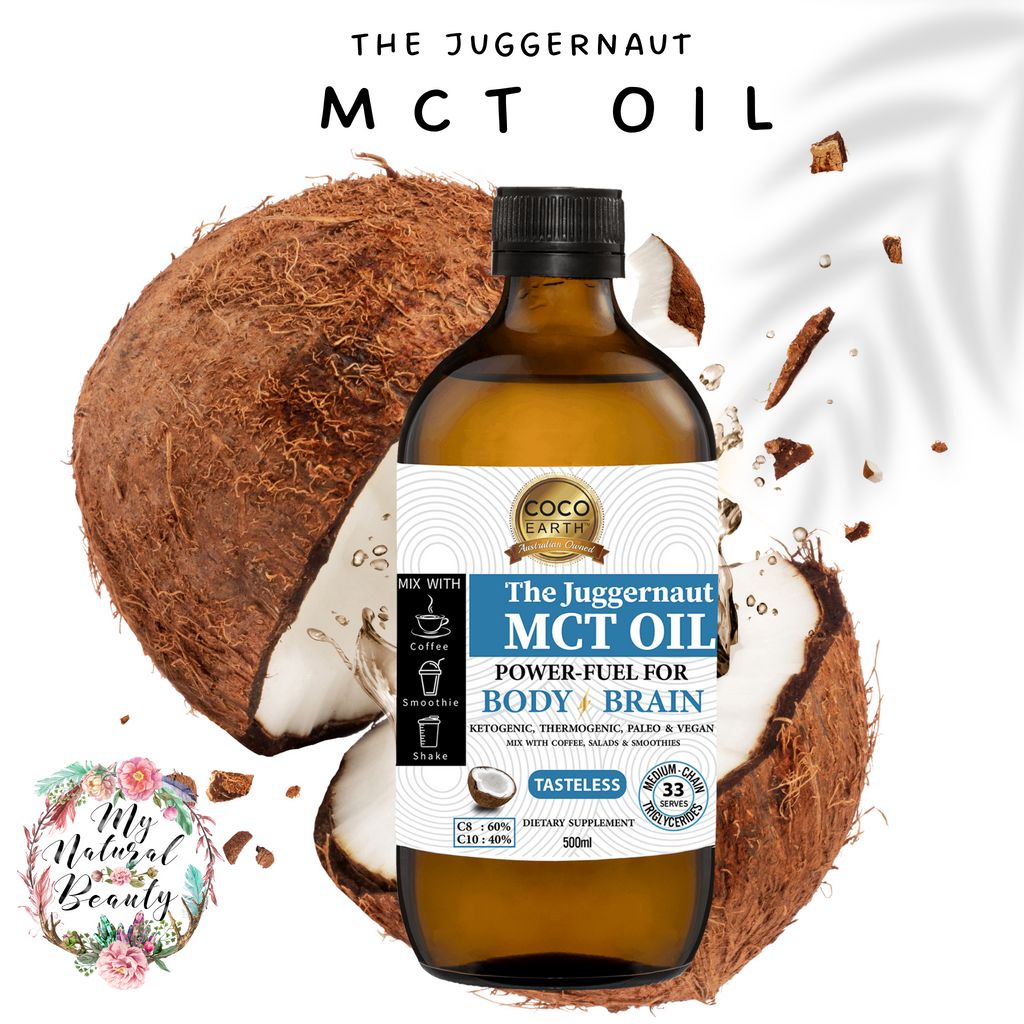 The Juggernaut Coconut MCT Oil- 1 Litre (2x 500ml)    Buy Online Australia