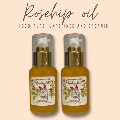 Rosehip Oil- 100% Pure, Organic and Unrefined 2x 50ml