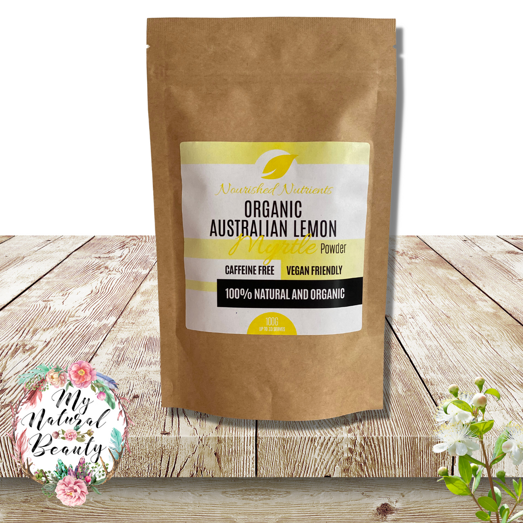 AUSTRALIAN- ORGANICALLY GROWN  Nourished Nutrients    Organic Australian Lemon Myrtle Powder