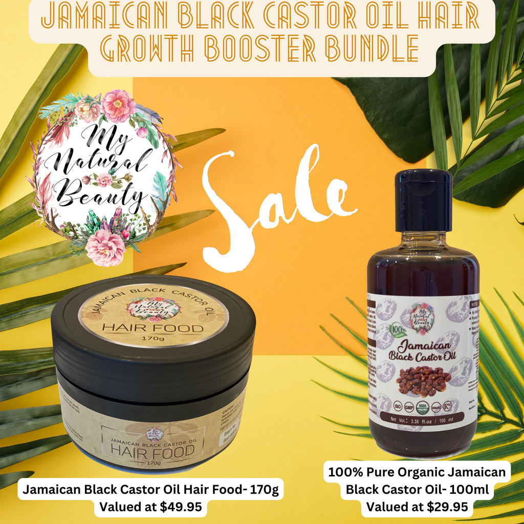 100% Pure Organic Jamaican Black Castor Oil