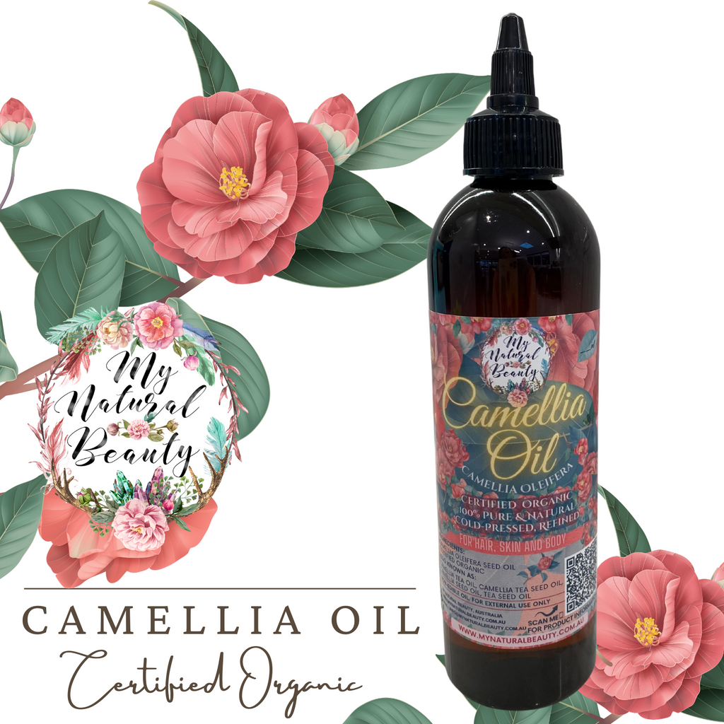 Camellia Oil- Certified Organic Camellia Oleifera Certified  Organic   I    100% Pure & Natural   I  Cold-Pressed, Refined