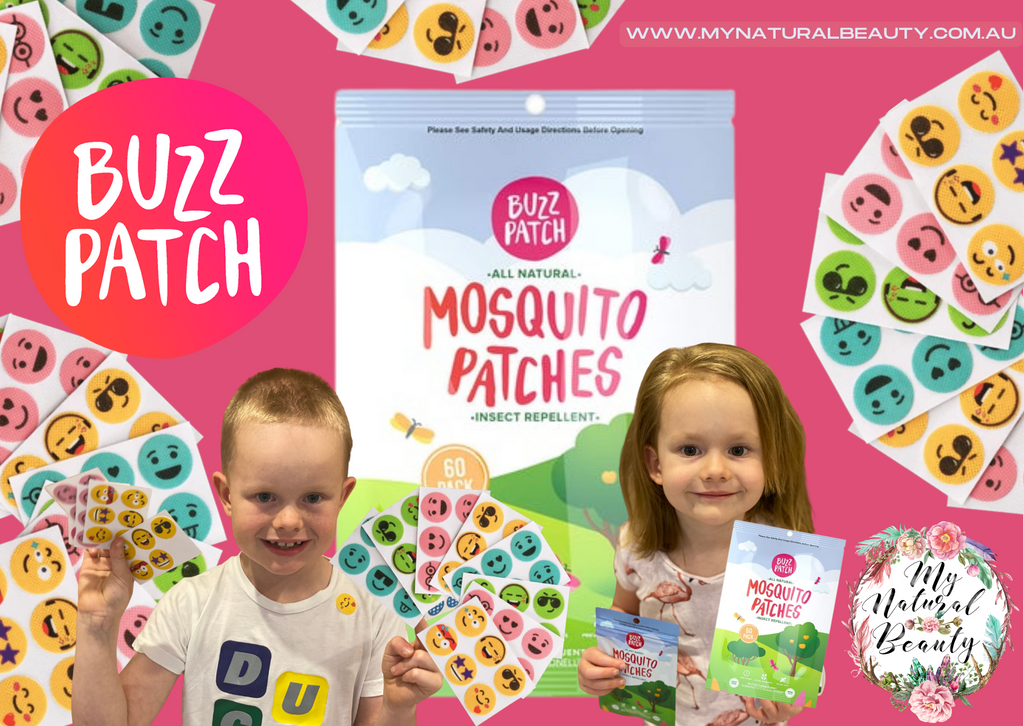 BuzzPatch Mosquito Repellent Patches   Pack of 60 assorted colours BuzzPatch mosquito repellent stickers. The world’s #1 all-natural, non-spray protection against mosquitoes!   This is a pack of pure magic. A scientifically formulated and tested blend of highly effective, all natural essential oils that have been used for hundreds of years by indigenous communities to repel mosquitos. 6 pack bulk buy.