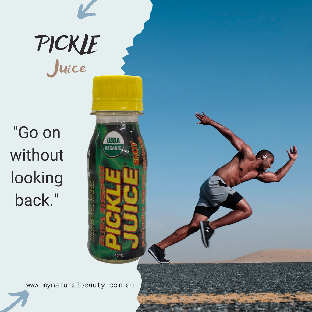 Pickle Juice for cramps. Australia