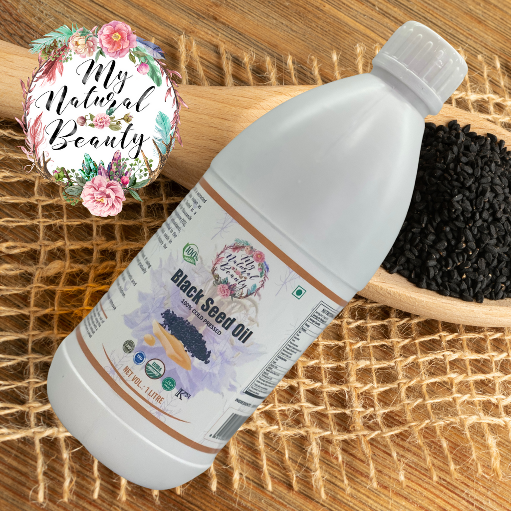  My Natural Beauty’s 100% Pure Black Seed Oil is Food Grade and 100% Certified Organic and can be taken orally as well applied topically to the skin and scalp. Thousands of years ago, Black Seed Oil was used by ancient Egyptian royalty like Nefertiti and Cleopatra for medicinal purposes and to keep their skin healthy and beautiful