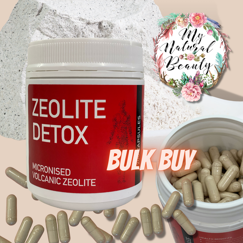 Micronised Volcamin (Clinoptilolite Zeolite) Detox - 200 CAPSULES ZEOLITE DETOX- Micronised Volcanic Zeolite – 200 Capsules Each capsule contains 700mg Micronised Volcamin (Clinoptilolite Zeolite) Vegan Friendly-100% Natural and safe Brand: Plant Doctor- Agtech Natural Resources- Australian Owned Country of Origin: Australia