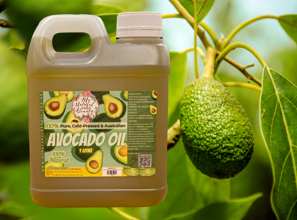 100% Pure Australian Avocado Oil (Persea gratissima)- 1 Litre Bulk. Sydney. Free Shipping over $60.00