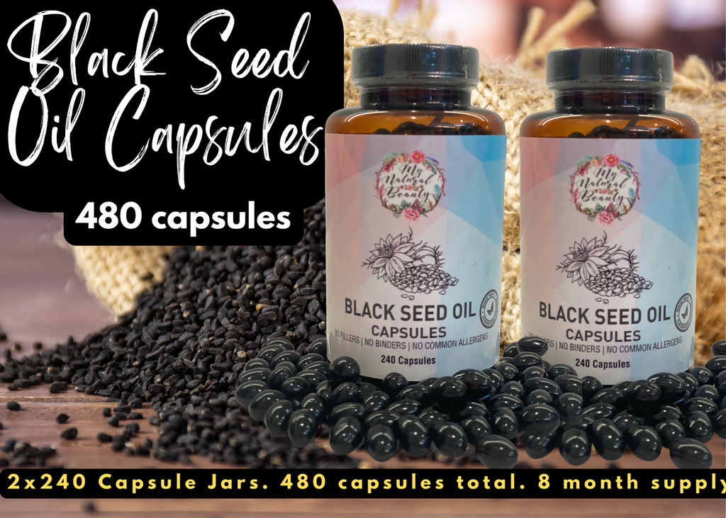 Black Seed Oil capsules and and gummies. Australia