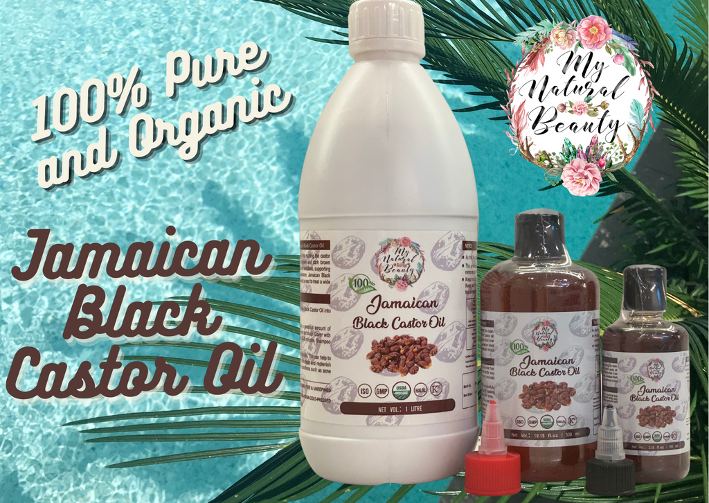 100 % PURE, ORGANIC AND NATURAL- Hair growth treatment as well as many other uses and benefits.  Re-grow hair naturally! Jamaican Black Castor Oil