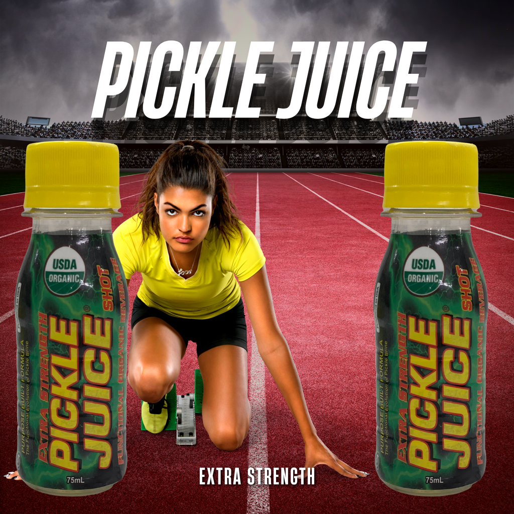 PICKLE JUICE EXTRA STRENGTH SHOT- 75ML  100% All-Natural, USDA Organic and Scientifically Proven to Stop Muscle Cramps. Buy online Australia.