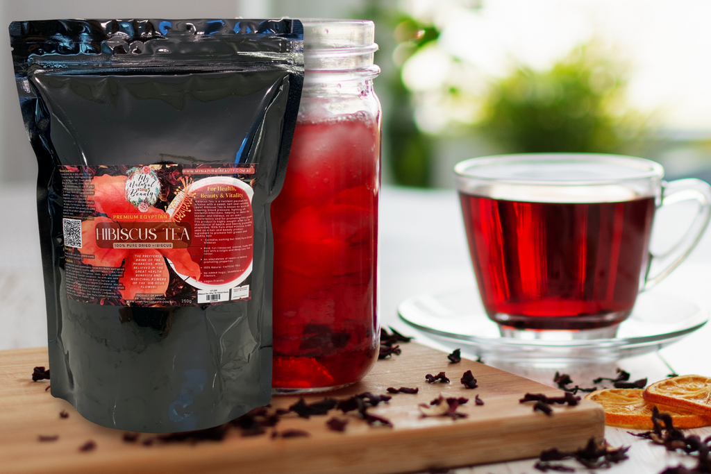 HIBISCUS FLOWER TEA ROSELLA 250G - BLOOD PRESSURE- HEART HEALTH-  HYPERTENSION